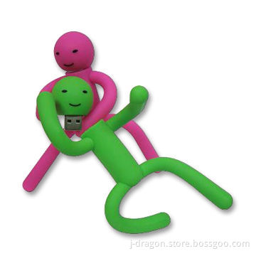 USB Flash Drives, Made of PVC, with Durable Solid State Storage, Measures 145 x 165 x 30mm
